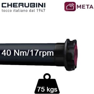 motor vía radio cherubini open zrx eje 60 o 50mm