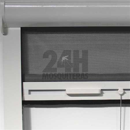 Mosquitera Enrollable tela Black-Out (fabricada a medida) - Imagen 2