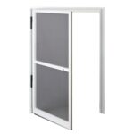 mosquitera abatible para puerta 1 hoja