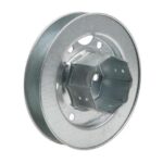 disco metálico con espiga para cinta 22mm