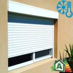 persiana cajón de aluminio exterior con lamas térmicas de alta densidad (sin obra)